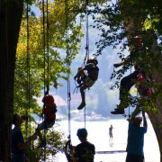 Baumkletter-Meisterschaften: Die besten Klettermaxe im Baum