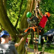 Baumkletter-Meisterschaften: Disziplin Areal Rescue