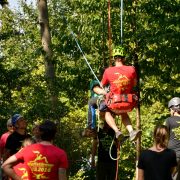 Baumkletter-Meisterschaften: Disziplin Areal Rescue