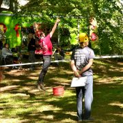 Baumkletter-Meisterschaften: Disziplin Throwline